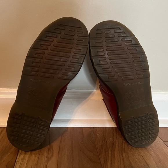 Vintage Dr. Martens T Strap Mary Jane Steel Toe Shoes Made in England - Picture 8 of 10